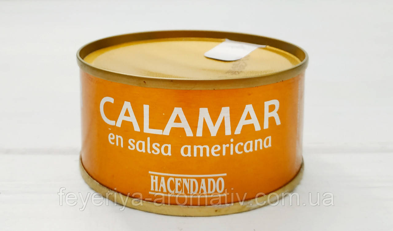 Консерви кальмари у гострому соусі en salsa americana 80 г (Іспанія)
