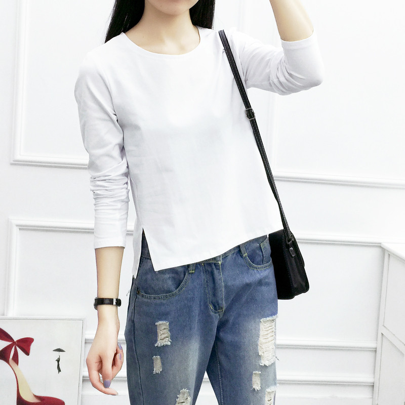 Легкая женская базовая кофта-реглан с длинным рукавом "Diamond" в белом ...