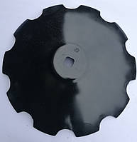 Диск борони БГР "Солоха" ромашка  D=710 мм,кв42 h=6мм ст65г,30MnB5, фото 2