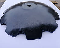 Диск борони БГР "Солоха" ромашка  D=710 мм,кв42 h=6мм ст65г,30MnB5, фото 5