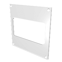 Накладка торцевая Эра для воздуховода 120 х 60 мм (60-194)