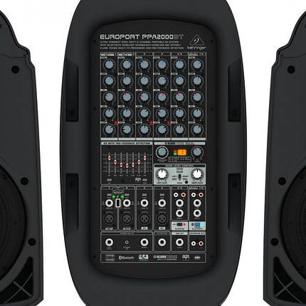 Акустичний комплект BEHRINGER EUROPORT PPA2000BT, фото 3