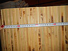 Бамбукові шпалери "Черепаха" комбінована mini, 1.5 м, ширина планки 12+8 мм / Бамбукові шпалери, фото 4