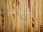 Бамбукові шпалери "Черепаха" комбінована mini, 2,5 м, ширина планки 12+8 мм / Бамбукові шпалери, фото 2