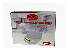 Електронні кухонні ваги WIMPEX WX 02 5 кг із чашею точність зважування ваги для кухні