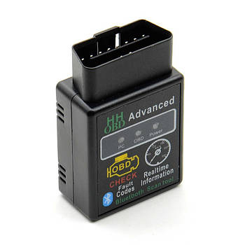 Сканер OBD ELM327 Bluetooth 1.5v OBDII діагностика машини мультимарковий універсальний