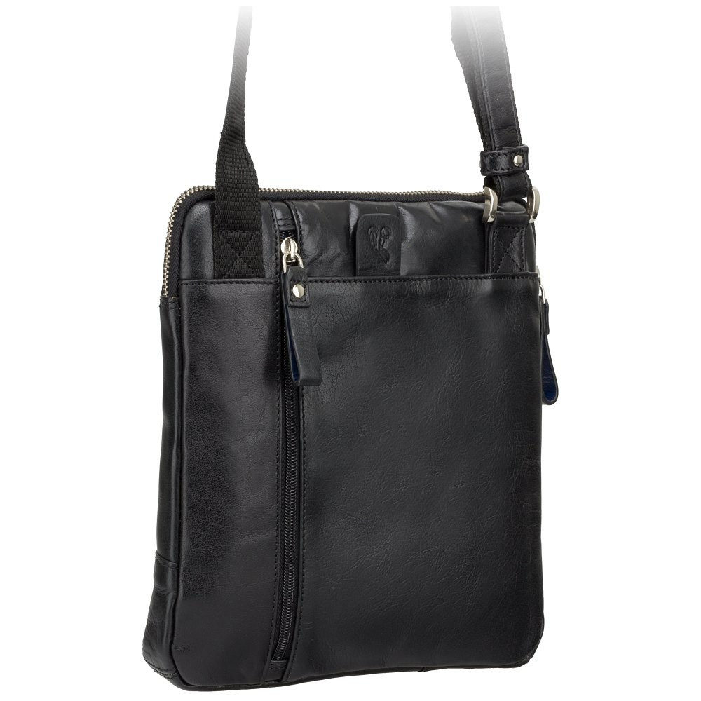 Стильная мужская сумка Visconti ML20 Black (Великобритания) - фото 3 - id-p344776782