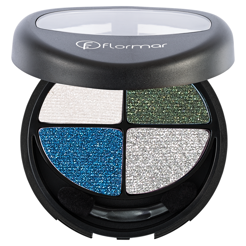Палітра тіней Flormar Quartet Eyeshadow 409 Electric Tones 12 г (2732109)