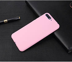 Чохол для Huawei Y6 2018 силікон Soft Touch бампер світло-рожевий