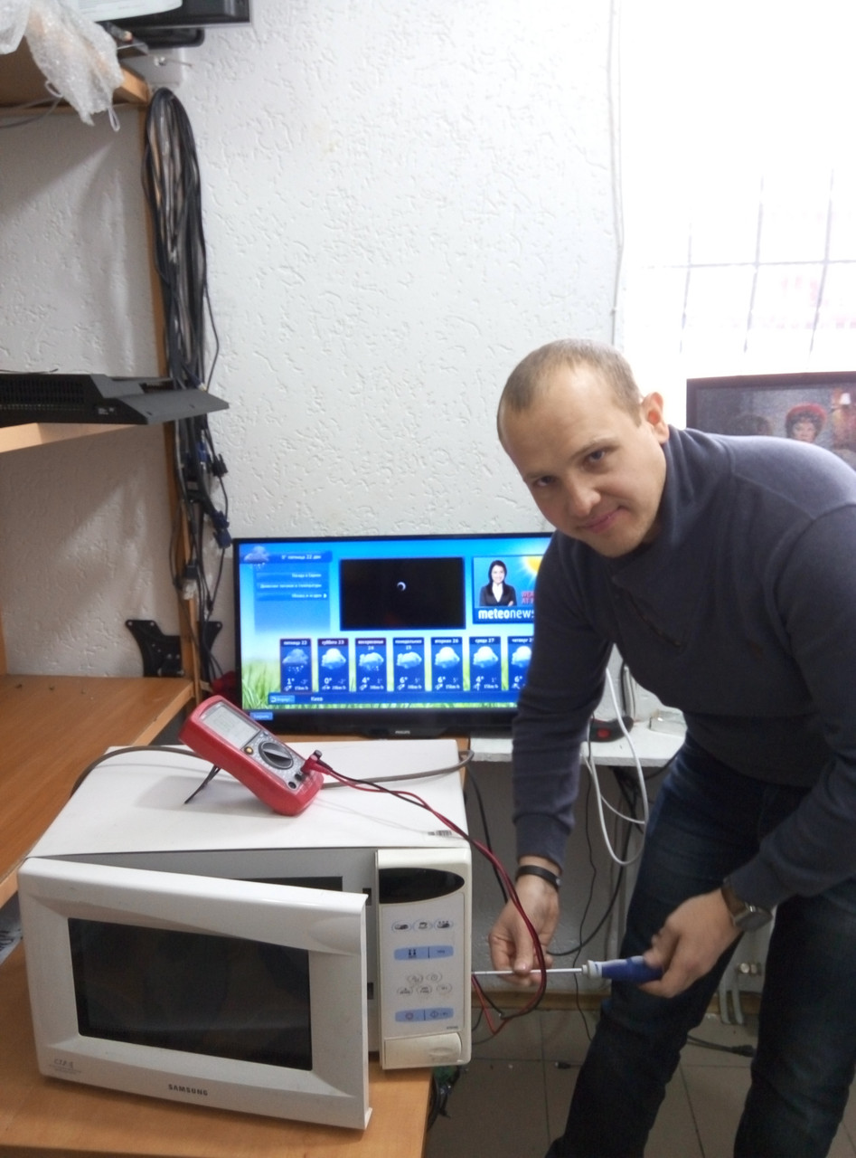 Ремонт мікрохвильових (мікроволнових НВЧ печей) Буча Ірпень Госпітель, фото 1