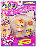 Лялька шопкінс гламурна кішечка Шоппетс Shopkins Wild Style Kissy Boo Exclusive Shoppet and Shopkin, фото 2