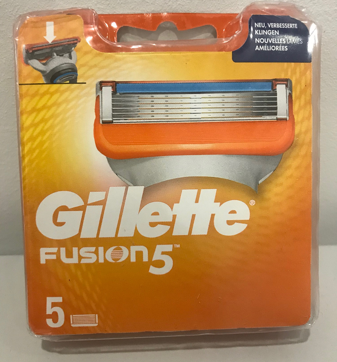 Леза Gillette Fusion упаковка 5 шт.