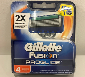 Леза Gillette Fusion ProGlide паковання 4 шт.