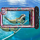 Чохол водонепроникний для телефона плавальний Mandala Cat Air Cushion, фото 5