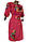 Вишите жіноче плаття на кольоровому льоні з рослинним орнаментом «Мак-волошка», фото 3