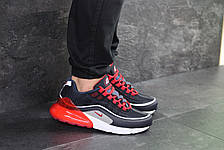 Кросівки Nike Air Max 95 + Max 270,темно сині з червоним, фото 3
