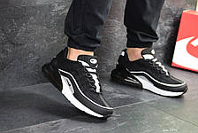 Кросівки Nike Air Max 95 + Max 270,чорні з білим, фото 2