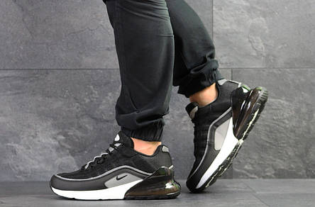 Кросівки Nike Air Max 95 + Max 270,чорні з білим, фото 2