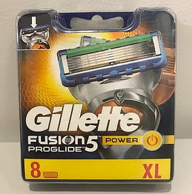 Леза Gillette Fusion ProGlide Power паковання 8 шт.