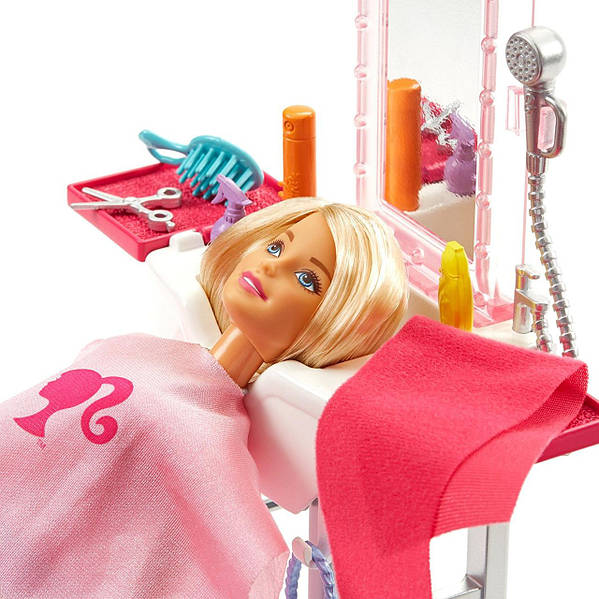 Salon barbie doll sale