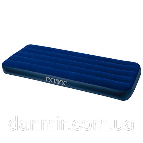 Матрац надувний Intex 68950 76х191х22 см Синій