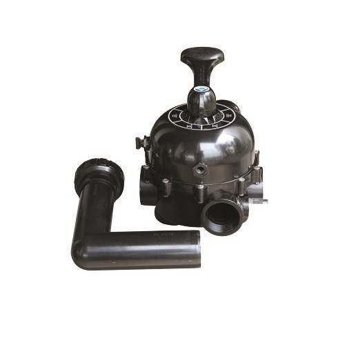 Кран шестиходовий Emaux MPV04 (2") бічний, фото 1