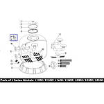 Манометр здвоєний для фільтрів L 1200-1600 Emaux , фото 2