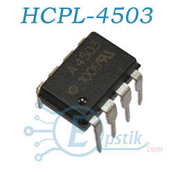 HCPL-4503, оптопара ультрабыстрая, DIP8