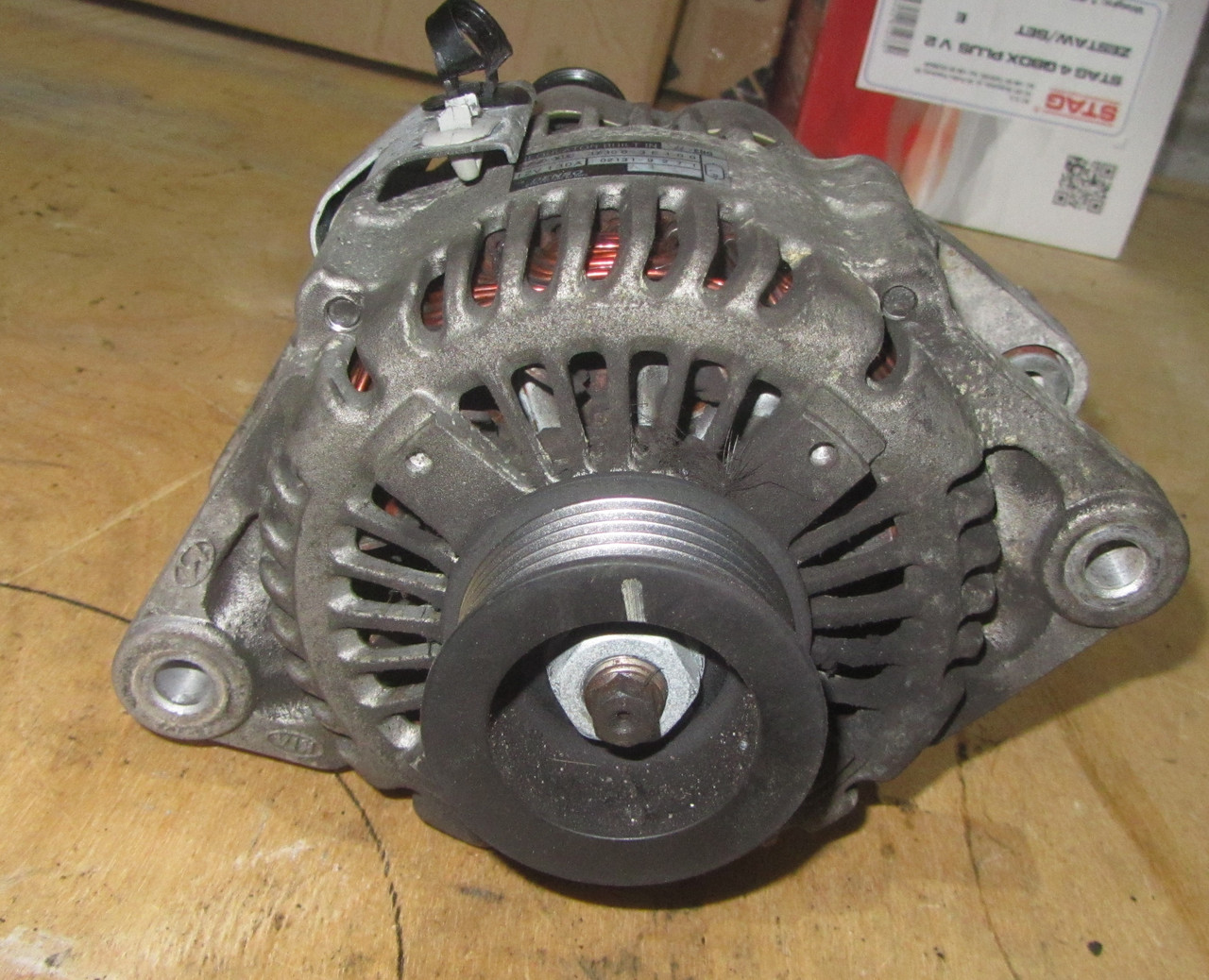 Генератор Kia Magentis Carnival Hyundai Santa FE G6EA 2.7 373003E100, фото 1