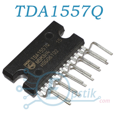 TDA1557Q, стереопідсилювач, 2 x 22 Вт., DBS13P