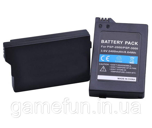 Батарея аккумулятор PSP Slim 2001, 2004, 2006, 2008, 3001, 3004, 3006 ...