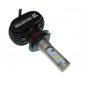 Комплект LED ламп BAXSTER S1 H7 5000K 4000lm з радіатором, фото 2