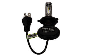 Комплект LED ламп HeadLight S1 H4 6000K 4000lm с радиатором, фото 2