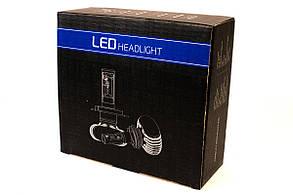 Комплект LED ламп HeadLight S1 H4 6000K 4000lm с радиатором, фото 2