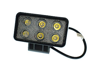 Светодиодная фара AllLight 09type18W 6chip OSRAM 3535 spot, фото 2