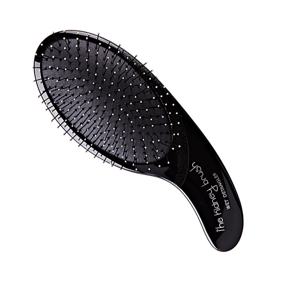Щітка (чорна) Kidney Brush Wet Detangler Olivia Garden