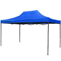 Намет быстросборной розсувний 3х4,5 м. Синій