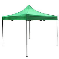 Намет-гармошка розсувний 3х3 м. Зелений