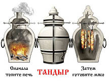 Шампур для тандира довгий із дерев'яною ручкою, фото 5