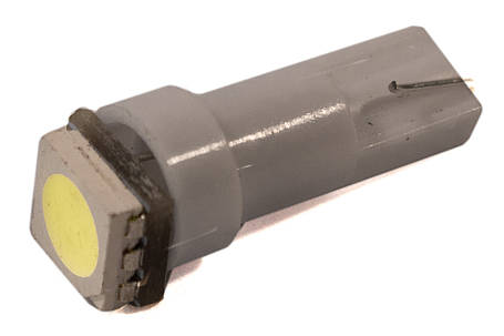 Світлодіодна лампа AllLight T 5 1 діод 5050 W2*4.6 d 12V WHITE, фото 2