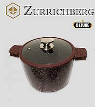 Каструля мармурова із знімними ручками ZURRICHBERG Deluxe ZBP 7104 24 × 17,5 см