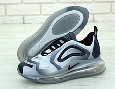 Чоловічі кросівки Nike Air Max 720 Grey. ТОП Репліка ААА класу., фото 2