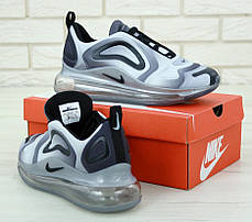 Чоловічі кросівки Nike Air Max 720 Grey. ТОП Репліка ААА класу., фото 3