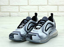 Чоловічі кросівки Nike Air Max 720 Grey. ТОП Репліка ААА класу., фото 3