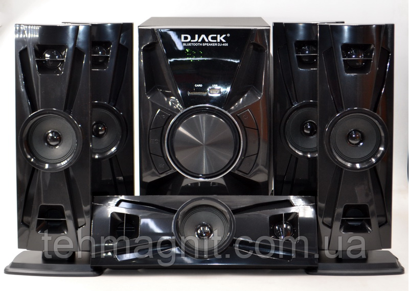 Акустична система комплект 5.1 Djack DJ-405 100 W (USB/FM-радіо/Bluetooth)