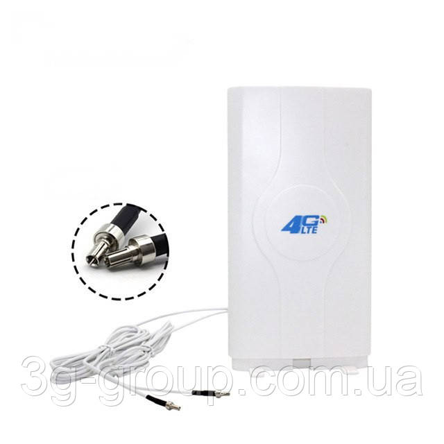 3G/4G LTE MIMO антена LF-ANT4G01 (CRC9) 700-2600 мГц 2*8,8 dBi