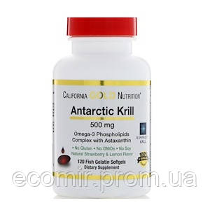 Олія антарктичного криля, CGN (500 мг, 30 капсул)