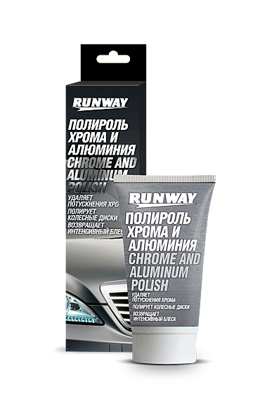 Поліроль-очищувач для хрому і алюмінію Runway 50мл RW2546