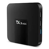 ТБ смарт приставка Tanix TX3 Mini, 1/16Гб, пластиковий корпус