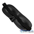 Маска для сну із широкою гумкою Silenta 3D Black, фото 4